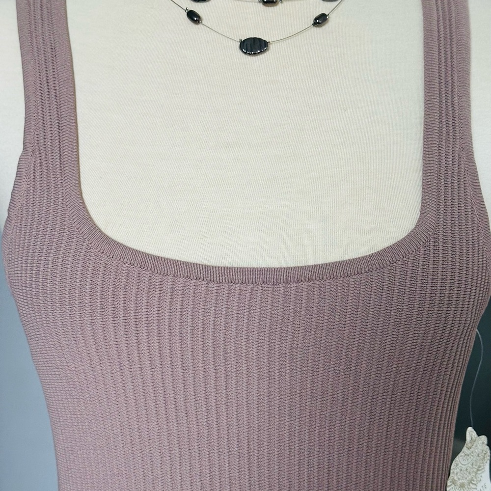 Altar'd State Taupe Ribbed Dress - Picture 4 of 5
